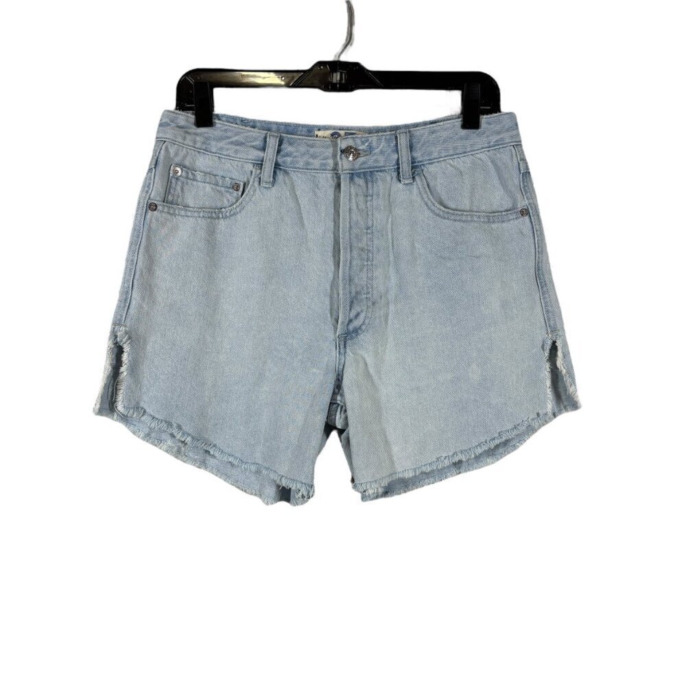 We The Free - Free People Raw Hem 5" Inseam Jean Shorts Women's Waist Size 27